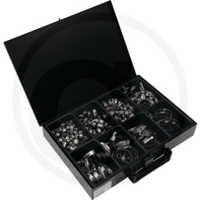 Sortiment Schlauchschellen Granit