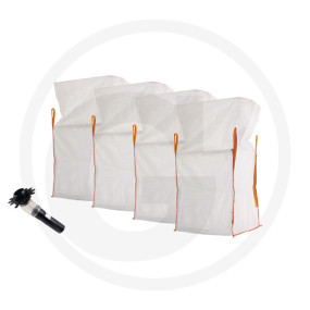 Big Bag Set Inklusive Auslauf Granit