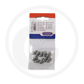 Schmiernippel H1 Gerade M8X1,2 Granit