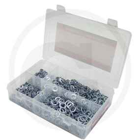 Sortiment Federringe 1200-Teil Granit