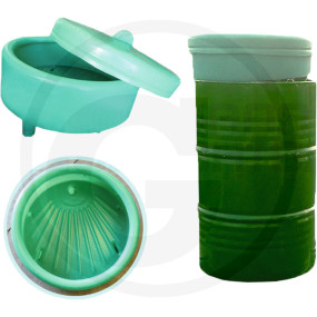 Trichter Filterablauf mit Deck Granit