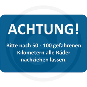 Radschrauben Aufkleber In Spenderbox 6X4 Granit