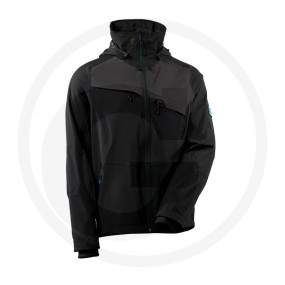 Hard Shell Jacke Schwarz/Dunke Granit