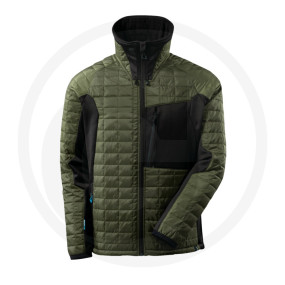 Jacke Moosgrün/Schwarz S Granit