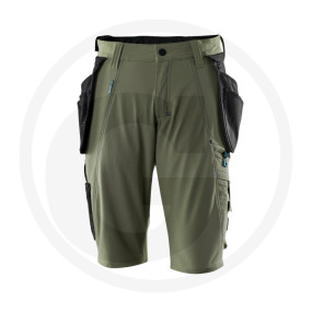 Shorts Moosgrün/Schwarz C44 Granit