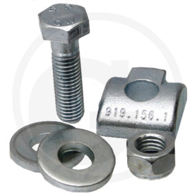 Zinkenbefestigung Kpl. Granit