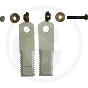 Schlegelmesser-Set(3Paar)Premi Granit