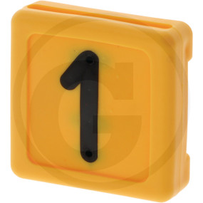 Blocknummer F Halsband 1  Granit