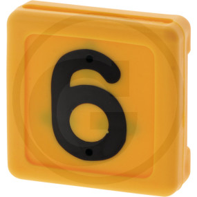 Blocknummer F Halsband 6  Granit