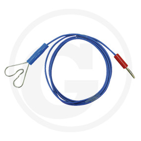 Zaunanschl.kabel Granit