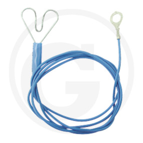 Zaunanschl.kabel Granit