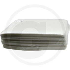 Eutertuch, Weiż 50Stk. Granit