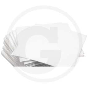 Eutertuch, Weiż 50Stk. Granit