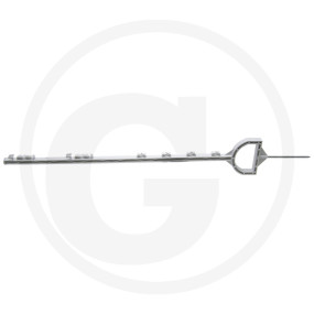 Kunststoffpfahl Granit