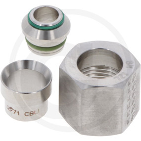Bo-Set 15 L V2A Bordel Rohrverschraubung Granit 60901593