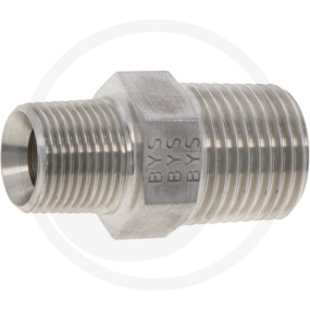 Ga-Bspt 1/2 - Ga-Bspt 3/8 V2A Granit