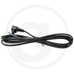 Heizkabel Gewickelt, mit Winkelstecker Granit 65402041