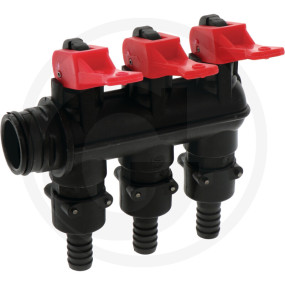 3-Wege-Ventil Ucm/Ecm rechts Granit