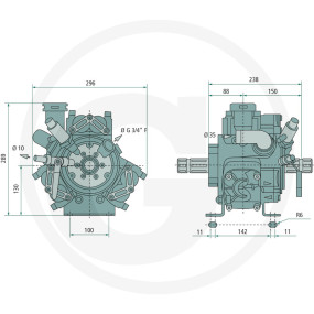 Kit Schnellkupplung Granit