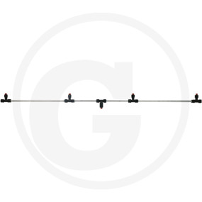 Spritzbalken Alu 120Cm,4Düs,Vorne Tragb. Granit 70249299