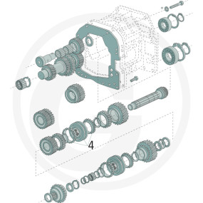 Synchroneinheit Kpl. Granit 70812742