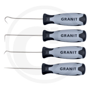 Hakenwerkzeug-Satz,4-Tlg. Granit