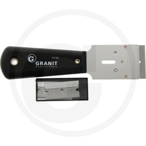 Plakettenschaber, 158 X 40 Mm Granit