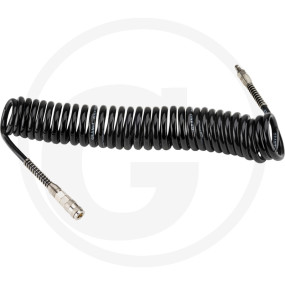 Druckluft-Spiralschlauch, 7,5  Granit