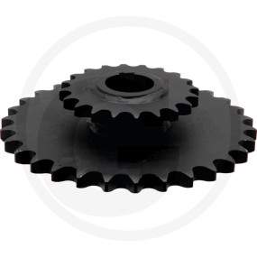 Doppelkettenrad Granit