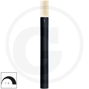 Oberon Hi Sockelleuchte Led 4W -12V Granit 76500010