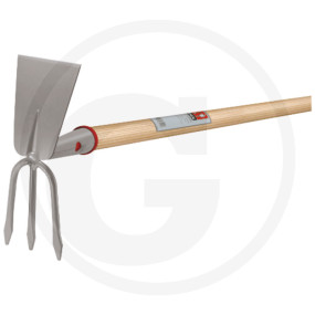 Ideal-Doppelhacke,Breitblatt,3 Flachzink Granit 76570522