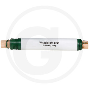 Blu.draht Grün 100 G A. Holzstab, 0,7Mm Granit 7657272