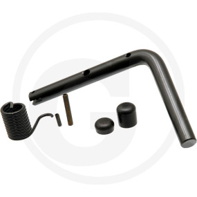 Handhebel links Granit