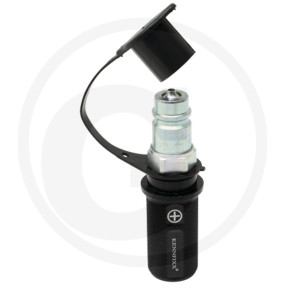 Schwarz Kennfixx-Griff Plus Granit