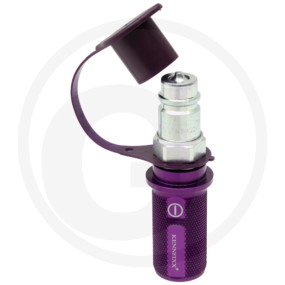 Purpur Kennfixx-Griff Minus Granit