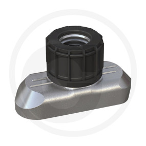 Tragschienenmutter Leicht Bg 1-5 Granit