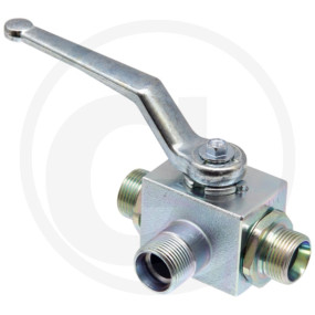 Kugelhahn Bkh-3L 12L Dn-8 (M18 Granit