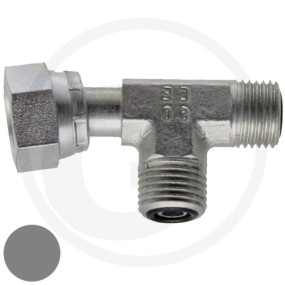 L-Adapter 9/16-18 M-Fs-M-Orfs Granit