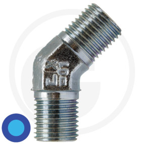 Wa 1/2 M-Bsp X 1/2 M-Npt 45 Granit