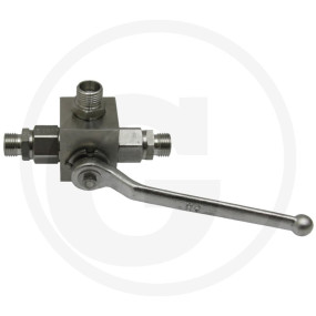 Kugelhahn Bkh-3T V4A 12L (M18X Granit