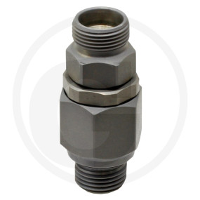 Gerade Drehverschr. 1/4 X 08L Granit