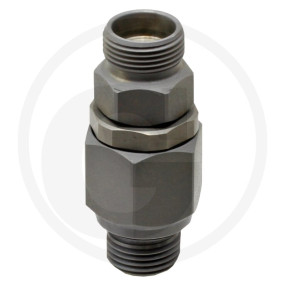 Gerade Drehverschr. 3/4 X 18L Granit