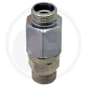 Gerade Drehverschr. 08L X 08L Granit