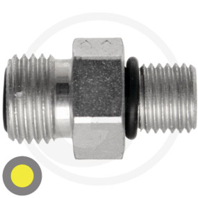 Gerade Adapter 1 M-Orfs X 11/16 M-Unf-Or Granit