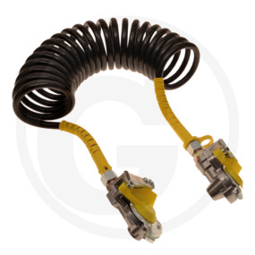 Luftwendel Pa Knickschutz Gelb Granit