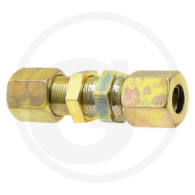 Verschraubungr Stoss Rohr 15 / 15 Mm Granit