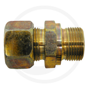 Verschraubung Steck M 10X1 Ag, Rohr 6 Mm Granit