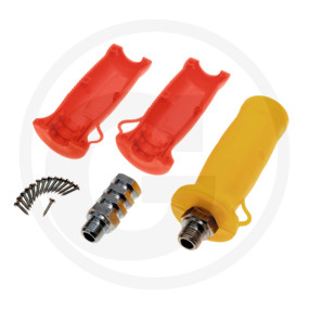 Handgriffsatz, 1X Gelb, 1Xrot Granit