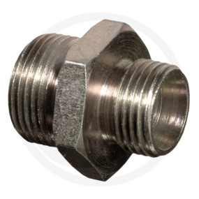 Verschraubung M18X1,5/M22X1,5 Granit