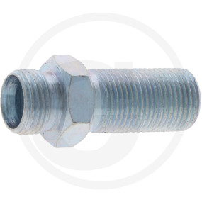 Verschraubung M18X1,5/M18X1,5 Granit